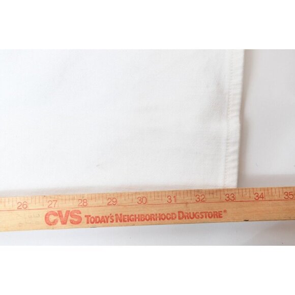 Seven For All Mankind Jeans Womens 28 White Mega Flare Denim Boho Western NEW - Picture 14 of 14